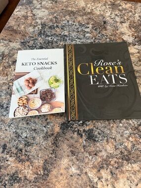 Keto Snacks and Clean Eats Recipe Books